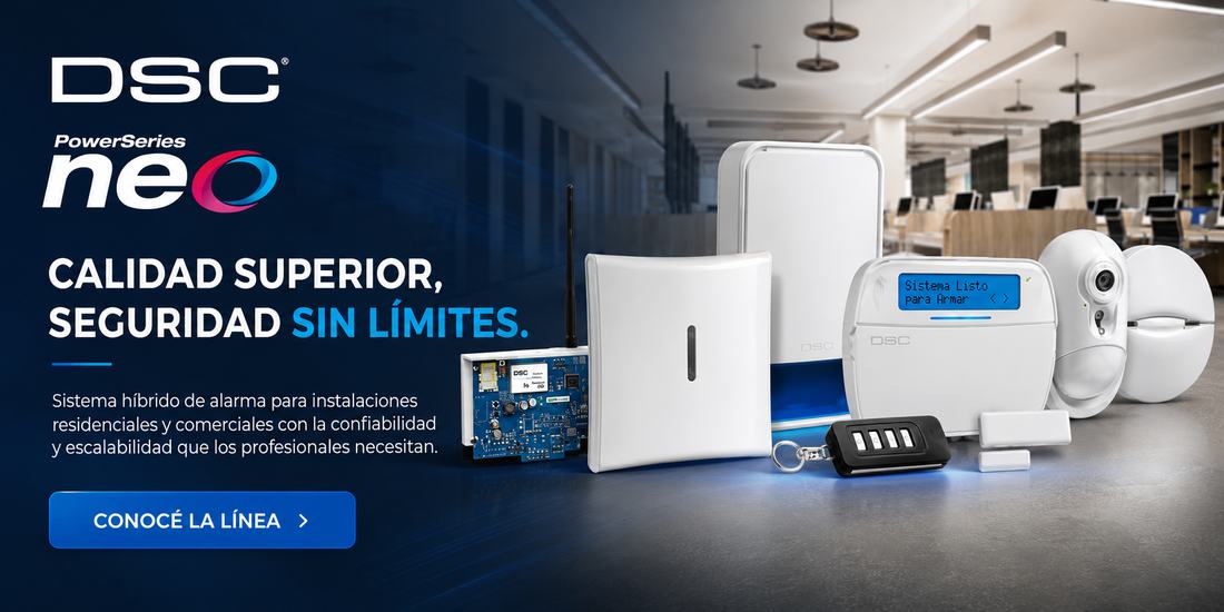 DSC PowerSeries Neo - Sistema híbrido de alarma